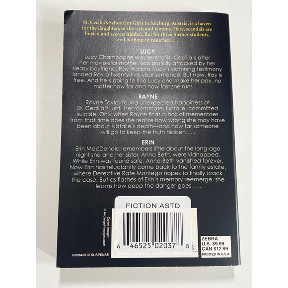 Afraid Three Stories Lisa Jackson Alexandra Ivy Lisa Childs Romantic Suspense - Picture 4 of 4